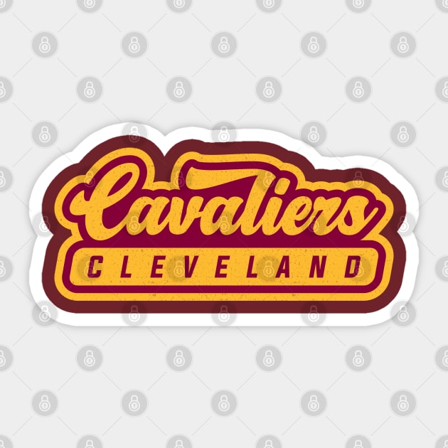 Cleveland Cavaliers 02 Sticker by Karambol